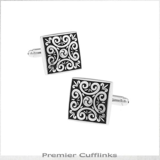 CLASSIC TAPESTRY CUFFLINKS