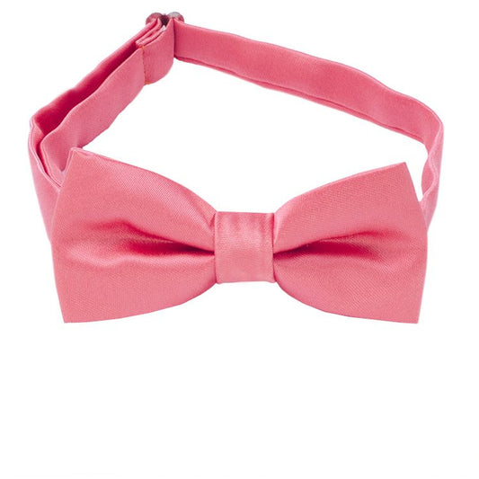 Dark Coral Melon Boys Bow Tie