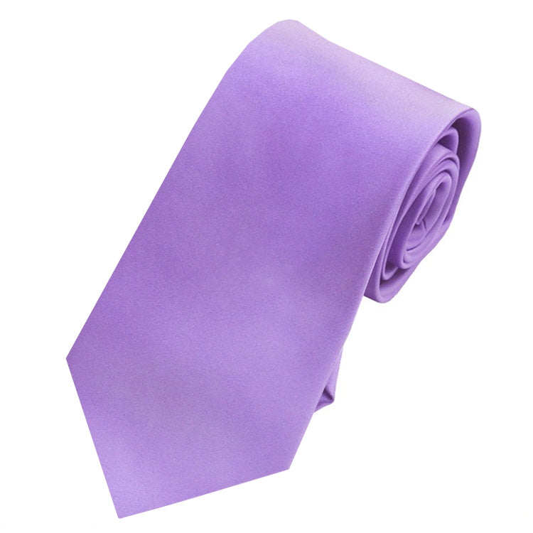 Dark Lavender Slim Tie