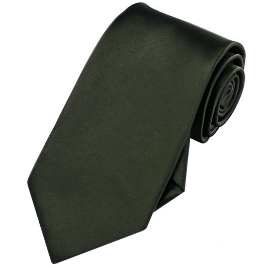 Men's Dark Olive Tie
