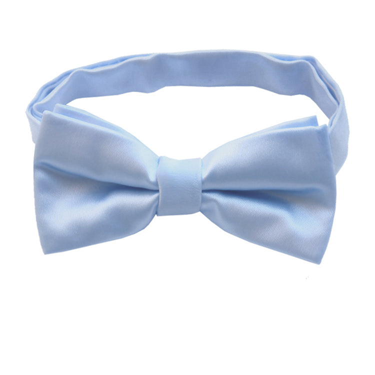 Dusky Sky Blue Boys Bow Tie