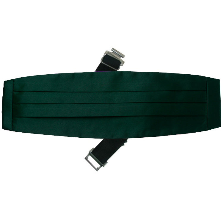Mens Forest Green Cummerbund
