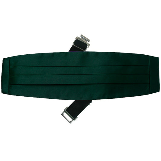 Mens Forest Green Cummerbund