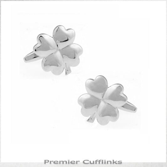 FOUR LEAF CLOVER CUFFLINKS