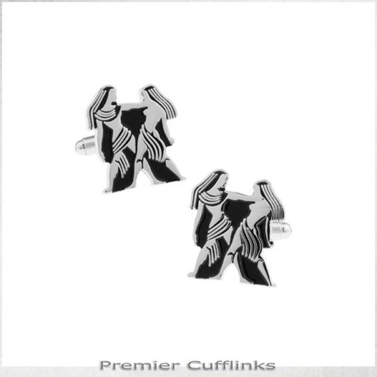 GEMINI STAR SIGN CUFFLINKS