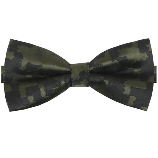 Green Camouflage Bow Tie
