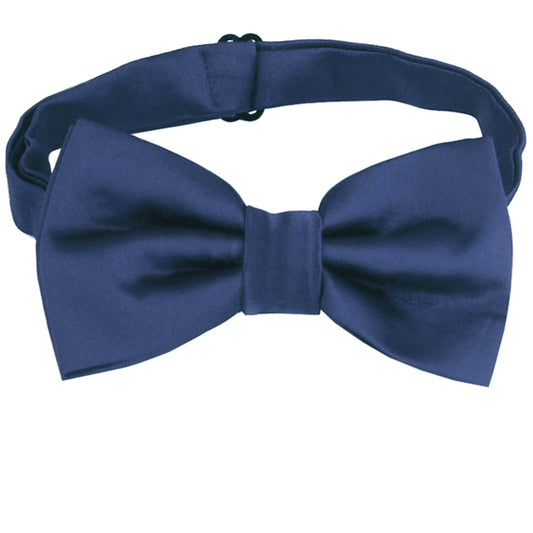 Gunmetal Blue Bow Tie