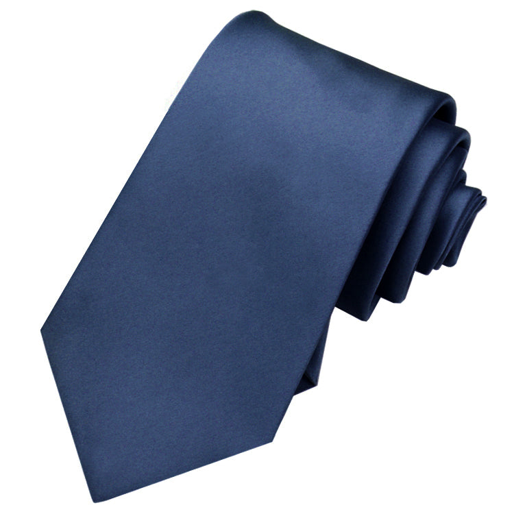 Men's Gunmetal Blue Tie