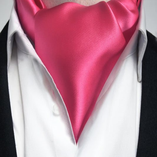 Hot Pink Ascot Cravat