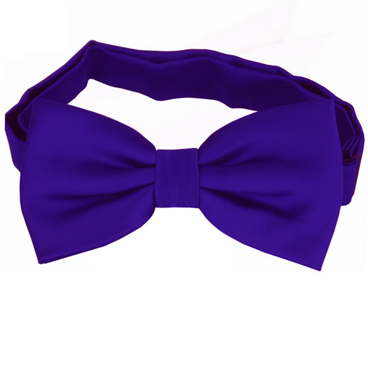 Electric Blue Indigo Bow Tie