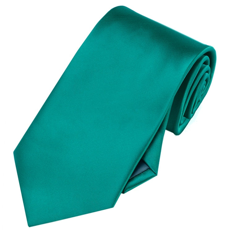 Jade Green Tie and Pocket Square Set