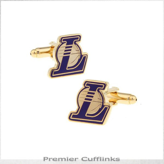 LA LAKERS CUFFLINKS
