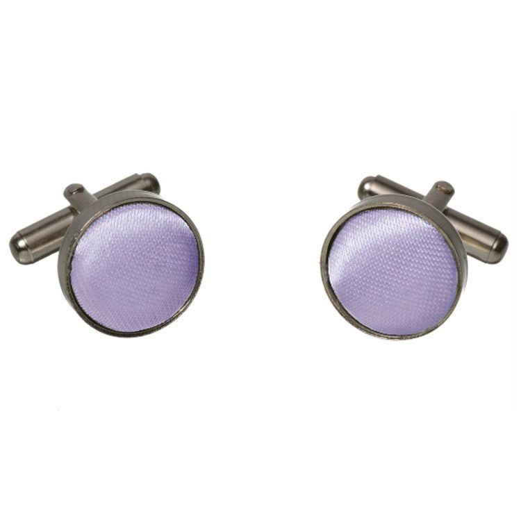 Mens Lavender Lilac Cufflinks