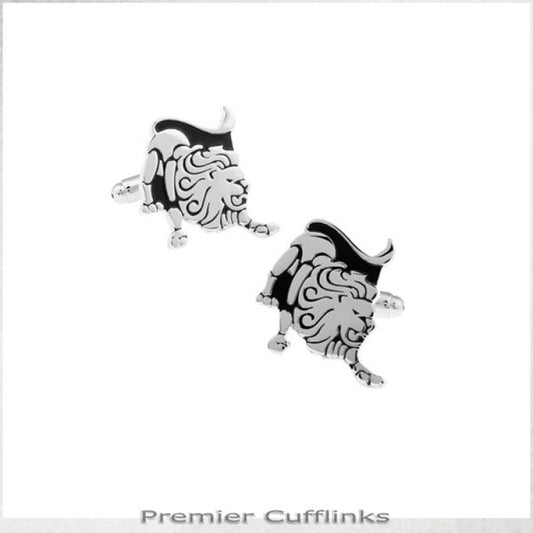 LEO STAR SIGN CUFFLINKS