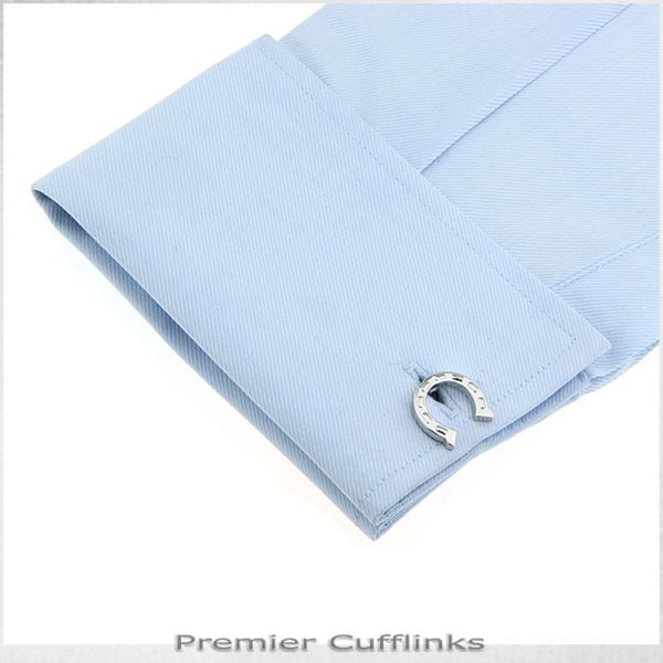 LUCKY HORSESHOE CUFFLINKS