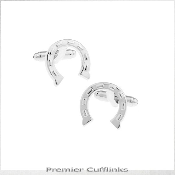 LUCKY HORSESHOE CUFFLINKS