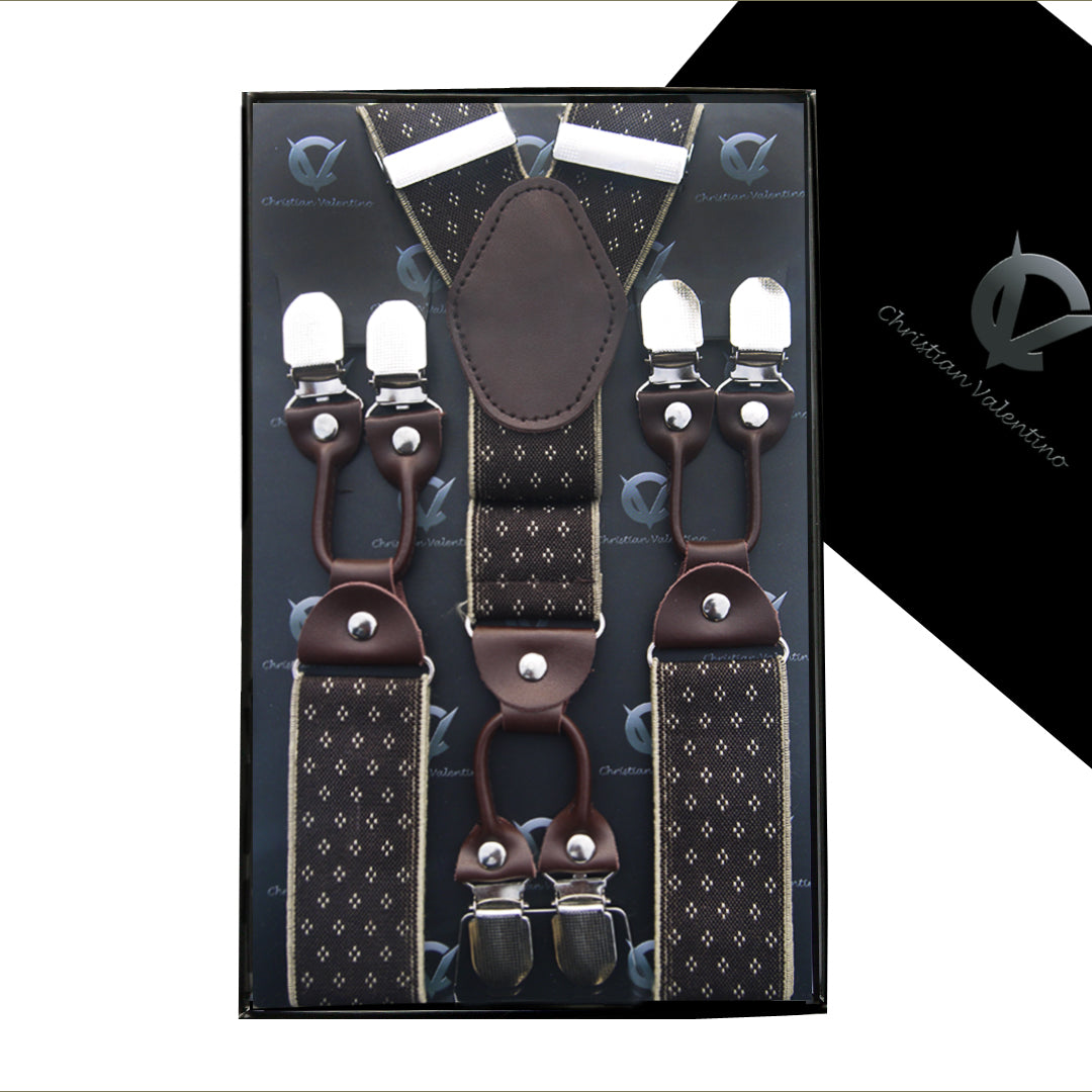 LV Pattern Men's Braces