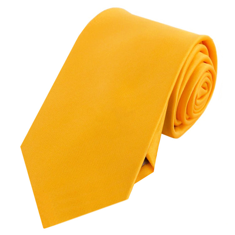 Mens Marigold Bumblebee Yellow Tie