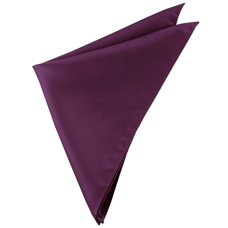 Maroon Pocket Square