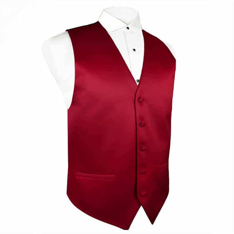 mens-scarlet-red-waistcoat-vest