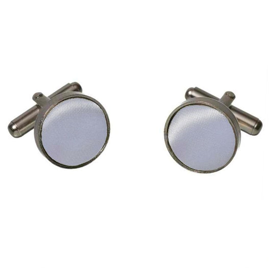 Mid Silver Cufflinks