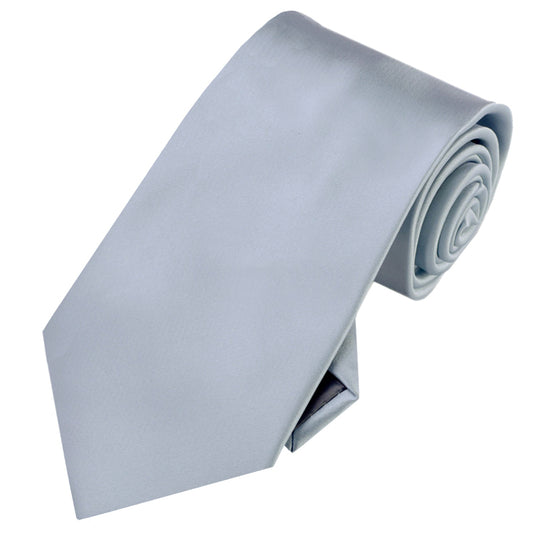 Mid Silver Men's Tie NZ
