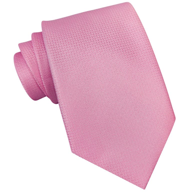 Candy Pink Bar Texture Tie