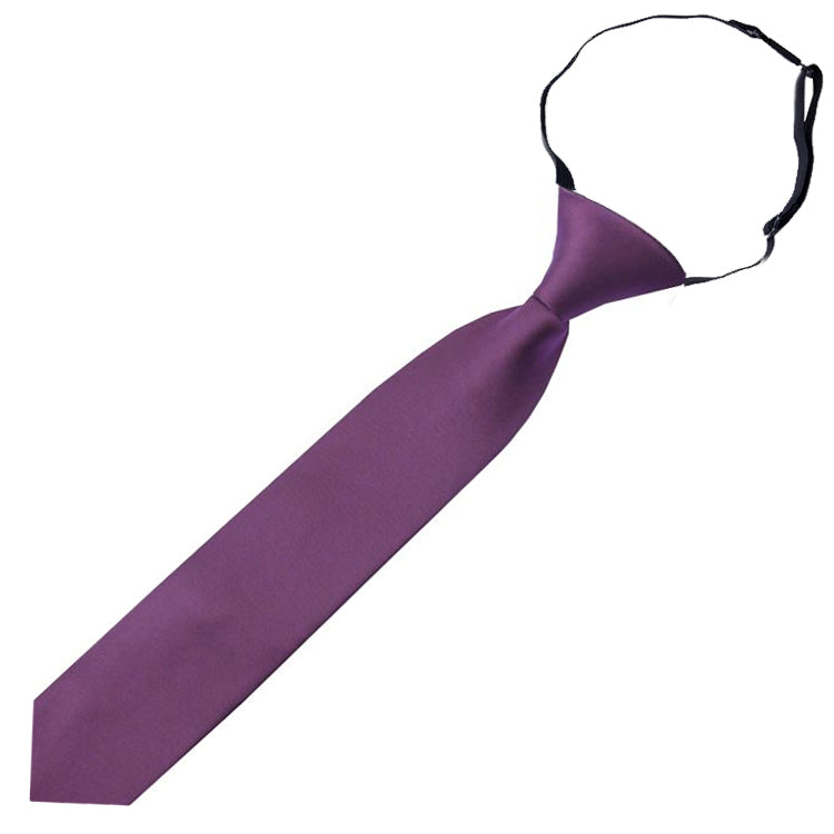 plum boy's tie