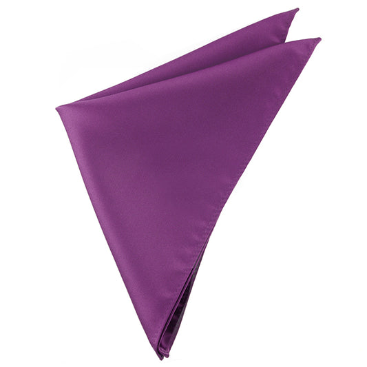 Plum Grape Purple Pocket Square