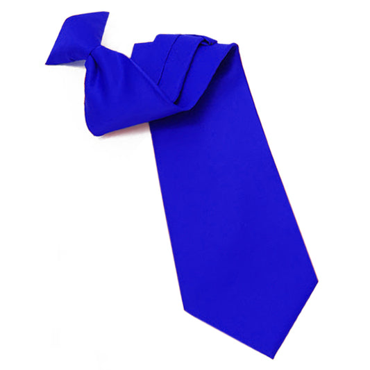 Mens Royal Blue Clip On Tie