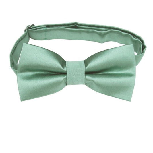 sage green boy's bow tie