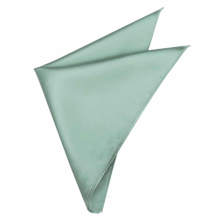 Sage Green Tie and Pocket Square Set