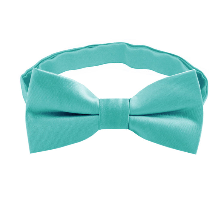 Sea Mist Turquoise Boys Bow Tie