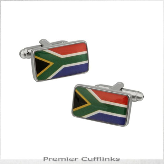 SOUTH AFRICA FLAG CUFFLINKS