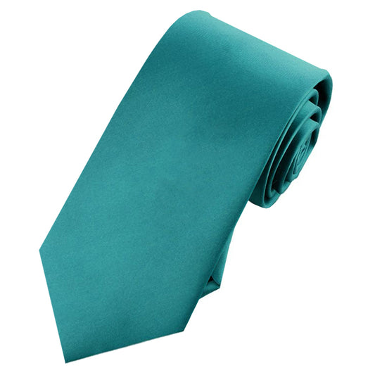 Teal Slim Tie