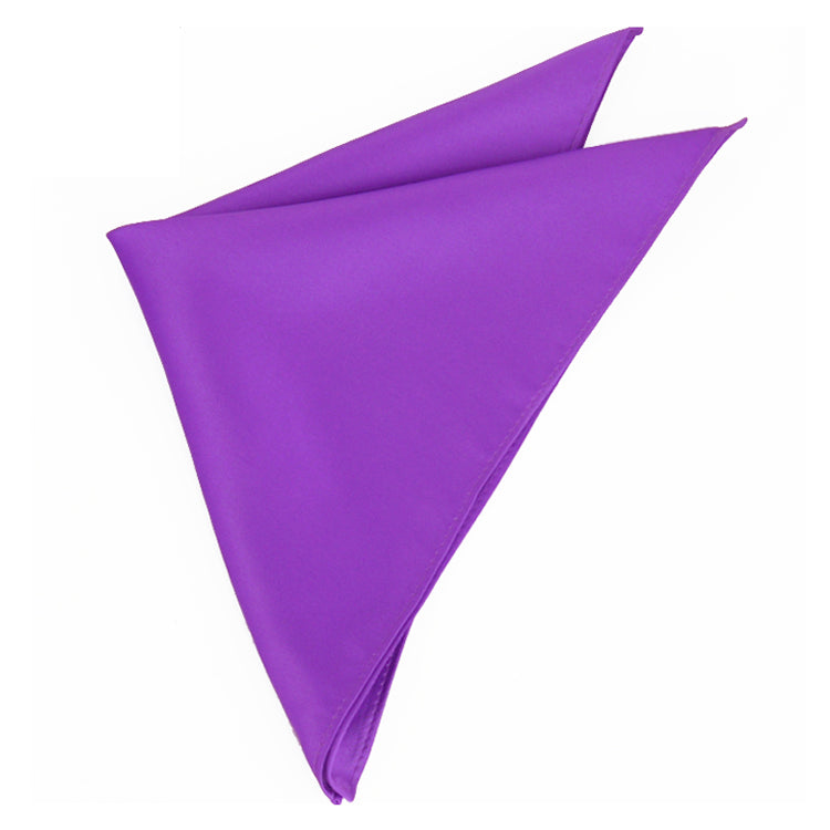 violet purple pocket square