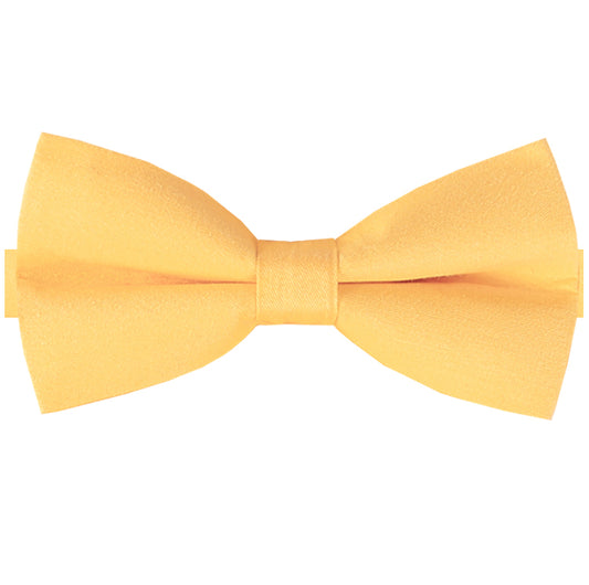 Yellow Cotton Men's Bow Tie